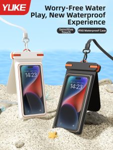 YUKE | Waterproof Touchscreen Underwater Photography Delivery Transparent Sealed Mobile Phone Pouch