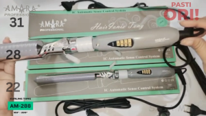 Bisa COD / Bayar di Tempat Amara Clintong Tipe 288 Professional Klintong Curly Hair Keriting Rambut Dengan Pengaturan Suhu Styling Styler Catokan Rambut Catok Laz COD Graha Expo