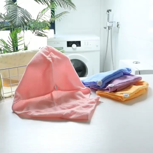 Handuk Keramas Wanita/ Hair Magic Towel / Pengering Rambut Kain Daya Serap Tinggi/