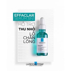 Dưỡng Chất La Roche Posay Effaclar Serum 3 Tác Động Giảm Mụn Thâm Sau Mụn Và Lỗ Chân Lông To 30ml