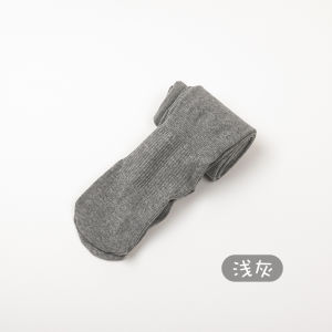 Girls Pantyhose Spring & Fall Thin Pure Cotton Kids Pure Color Leggings Jumpsuit Easiest for Match Autumn Childrens Stockings