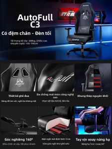 Ghế Gaming Ergonomic Hỗ Trợ Đốt Sống