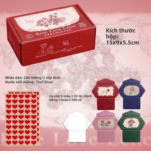 Hộp Quà Thư Tình Yêu Mini Bao Thư