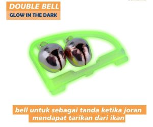 Bel joran kerincingan jepit dengan drat lonceng double terlaris