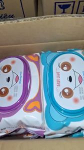 COMBO 10 BỊCH KHĂN GIẤY ƯỚT 600G KHÔNG MÙI