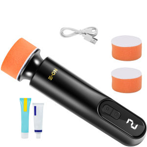 40W Mini Cordless Car Polishing Machine with 3 Speeds 12000rpm Portable Electric Scratch Repair Tool USB Rechargeable Polisher