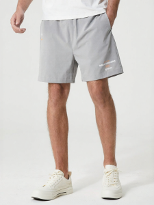Enjeolon | Cool Dry American Streetwear Logo Print Shorts