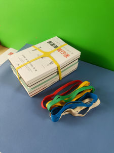 Dây Thun Chữ Thập Dây Buộc Sách Dây Buộc Sổ Tay Di Chuyển Đóng Gói Xếp Gọn B5A4 Dây Thun Tự Phục Hồi Phụ Kiện Sắp Xếp