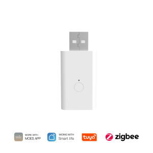MOES | MOES Tuya ZigBee3.0 Signal Repeater Amplifier USB Port Range Extender Smart Home Device Expand Wireless Work With ZigBee Gateway