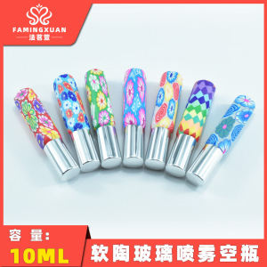 Famenxuan ขวดเปล่า สีสัน นุ่ม ขวดสเปรย์ดิน ขวดแก้ว ขวดกระจายกลิ่นหอม เครื่องมือแต่งหน้าความงาม ทุกสภาพผิว