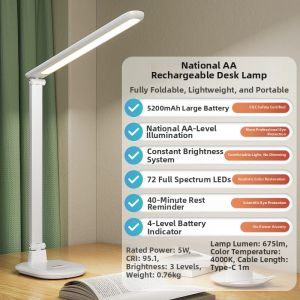 Philips | Eye-Protection Emergency Study Lamp Long Battery Life