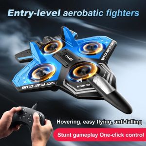 2025 New Foam Jet Glider Remote Control Toy for Kids Beginner Exciting Flying Stunts Durable Design ﻿