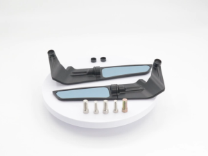 【24H Ship】CNC Wind Wing Rotating Side Mirror Universal Reduces Wind Resistance Full Alloy 2PCS