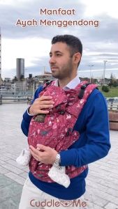 CuddleMe Levana Carrier - Gendongan Bayi SSC Stretchy usia Newborn-2 Tahun