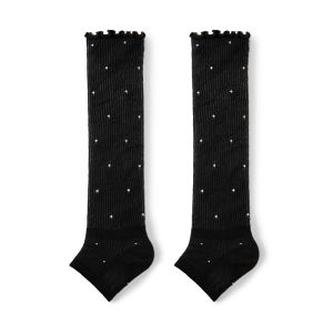 PRIMEET | Ballet Style Dotted Socks for Single Shoes Peds