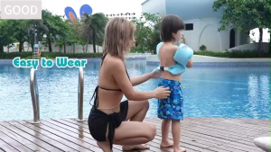 Áo bơi cho trẻ em có khóa an toàn có thể điều chỉnh hỗ trợ Tuyển nổi cho trẻ mới biết đi 2-6 tuổi 30-50lbs Phao hồ bơi thiết bị tập luyện an toàn nước