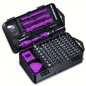 115-in-1 Multi-Functional Screwdriver Set – Strong Magnetic High Hardness Tool Kit with Special-Shaped Screwdrivers Complete Di