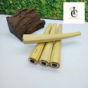 Cangklong Once pipa kayu kemuning gading model segi delapan R90