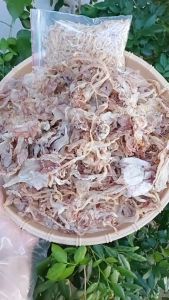 Đầu Mực Khô Râu Mực Nhỏ Màu Trung Nấu Súp Nấu Mì đầu mực ngọt vi mặn nhẹ- Đặc Sản Minh Triết