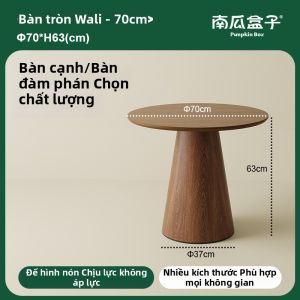 NANGUAHEZI | Bàn Gỗ Phong Cách Retro cho Không gian Nhỏ
