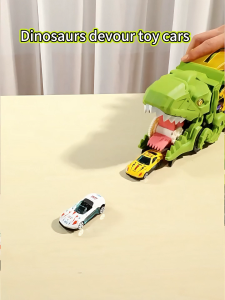 Transformed Dinosaur Truck Toy Variante Toy Dinosaur Truck Deformation Rail Car Children Gift
