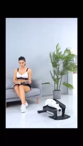 เครื่องเดินวงรี แบบพกพา ลู่เดินกึ่ง สเต็ป Mini Elliptical อีลิปติคัล จักรยานอากาศ ออกกำลังกาย แบบแอโรบิก