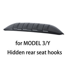 For Tesla Model 3 /Y 2017-2025 Seat Backrest hidden Hook Front Seat Hanger ABS Storage Rack New Model3 Highland Car Accessories