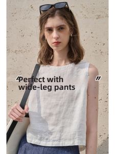 V.C.I | Summer Breathable Cotton-Linen Tank Top