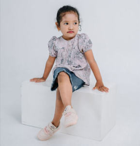 Oreen.id Kids Blouse Atasan Anak Perempuan Motif Bunga Terbaru Dress anak perempuan