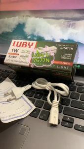LUBY L-7677N/L-7780 Lampu Emergency LED Rechargeable 800mAh Battery Lampu