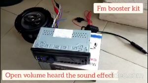 Car Radio Antenna AM FM Amplifier Signal Booster 12V ANT-208 Enhancer Device Android Player DVD MP3 Radio Aerial Antenna Reception Booster Radio 12V Car Accessories