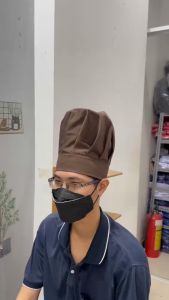 Nón đầu bếp TRƯỞNG chuyên nghiệp nam nữ các màu như hình - Freesize để lựa chọn | Ảnh thật hàng sẵn nhiều