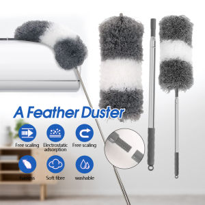 ไม้กวาดหยากไย่ 2.8 เมตร มิตร 2019 รูปแบบไม้ปัดฝุ่นยาว ไม้ปัดฝุ่นไมโครไฟเบอร์ มีที่ปัดฝุ่น และรถยนต์ ซักได้