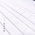Thickened Plain Paper for Calligraphy Practice Horizontal Line Grid Paper Business Stationery Exercise Paper Letter Paper. 