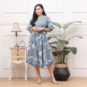 PROMO HARI INI !!!! Daster Kekinian Daster Kimono Busui Tali Samping Panjang Semata Kaki Bahan Rayon