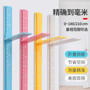 High Precision Childrens Height Measurement Wall Sticker Non-Damaging 3D Growth Chart for Kids And Adults Cute Cartoon Resin