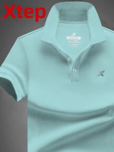 XTEP | Turn-Down Collar Breathable Ice Silk Polo Shirt
