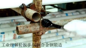 Kunci Ratchet Scaffolding Ratchet Wrench Kunci Skafolding Construction Wrench Scafolding - Baja Karbon Tinggi, Kekerasan Tinggi, dan Torsi yang Kuat