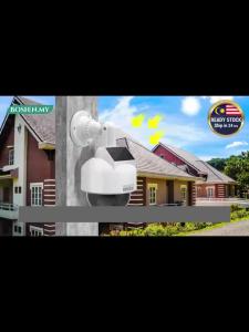 Solar Energy LED Wireless Fake CCTV Simulation Dummy Waterproof Security Camera Recorder Kamera Securiti Palsu