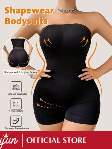 บอดี้สูทชิ้นเดียวไร้รอยต่อ Maniyun บรากระชับสัดส่วนเสื้อเกาะอกการบีบอัดสลายไขมัน