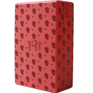 sigedn | Printed High-Density Foam Yoga Brick for Iyengar Yoga Beginners Dance Studios