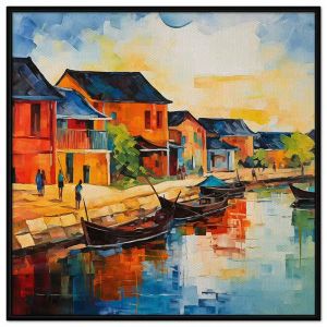 Tranh treo tường phong cảnh tranh dán tường tranh in canvas CGI-90