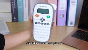 RONGTA TH110 Label Printer Auto-Cutting & Handheld Label Maker Machine Bluetooth connection