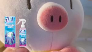 120ml Fabric Refresher Spray Odor Eliminator Lavender Scent Anti-Static Formula For Clothes & Linens Gentle On Fabrics