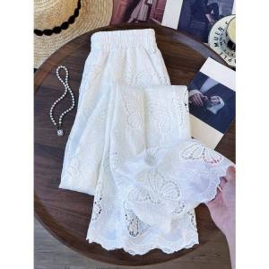 SUOSHE | Oversized High-end Cut-out Wide Leg Light Casual Pants