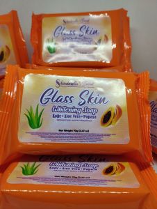 GLASS SKIN WHITENING SOAP.Kojik+ Aloe Vera+Papaya