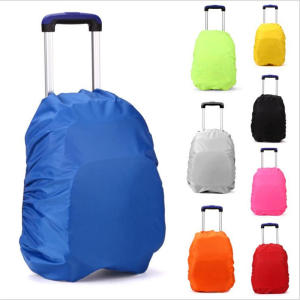 Childrens Waterproof Backpack Rain Cover Outdoor Sport Night Cycling Safety Light Rain Cover Case Bag Camping Hiking 35L