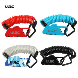 Mini Password Lock Steel Cable Lock for Bicycle And Electric Vehicle Helmet Lock GIYO Brand Compact Security Lock K2S