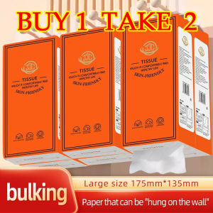 【TREE CARE BUY 1 TAKE 2 】Hanging Wall Tissue Household Hand Paper Air Cushion Toilet Paper High-quality large pack of household paper