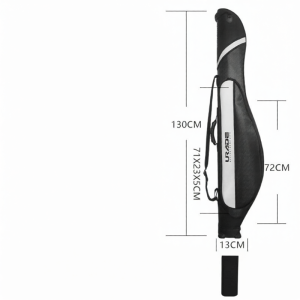 URADE | Dedicated Fishing Rod Bag Hard Canvas No-Disassembly